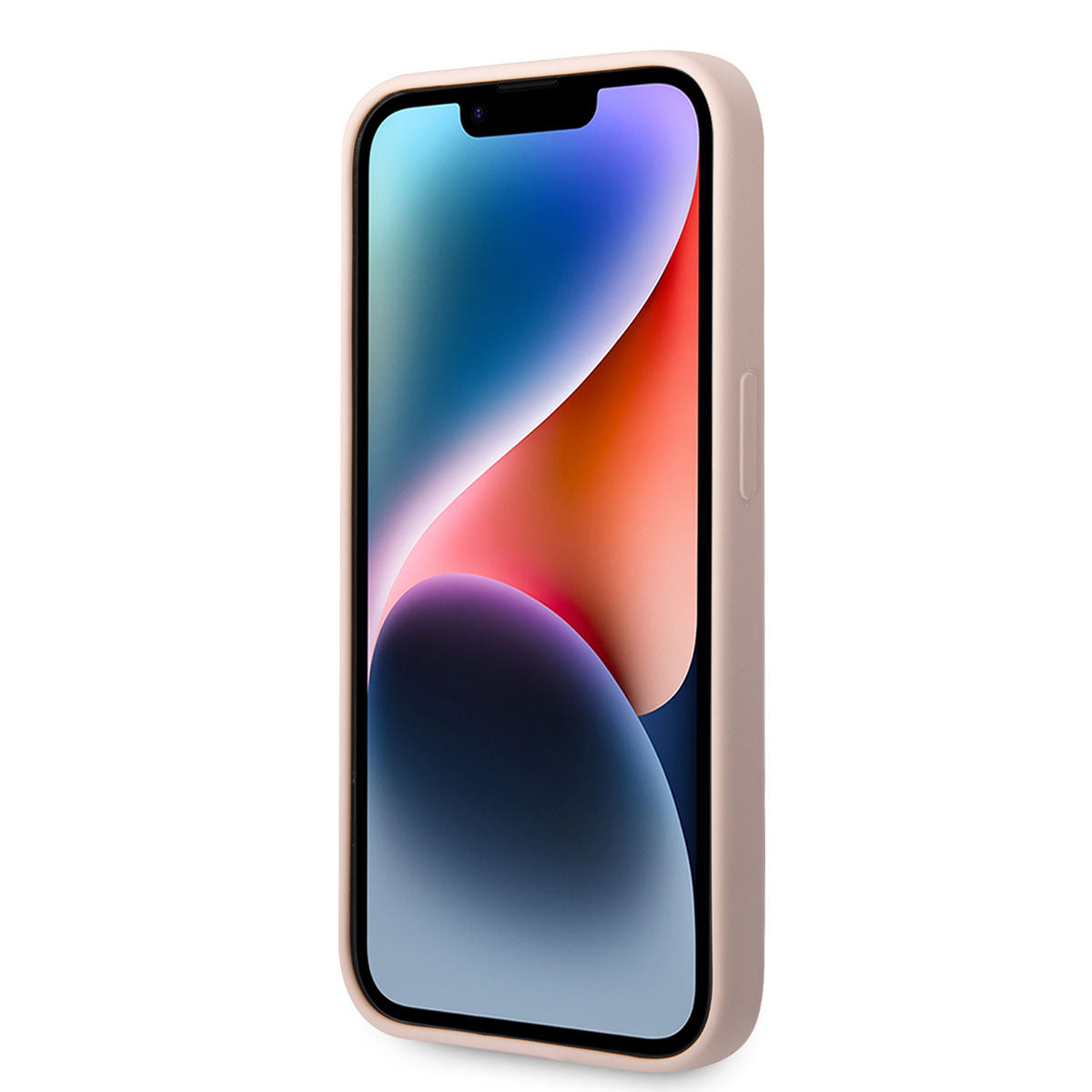 Apple iPhone 14 Pro Max Kılıf Karl Lagerfeld Silikon Choupette Dizayn Kapak Pembe